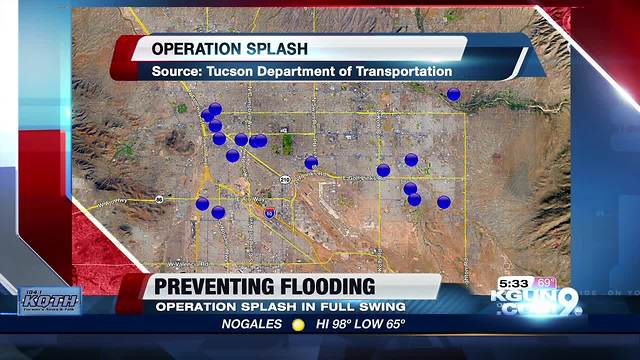 Gearing up for Monsoon and the impact on Tucson roads
