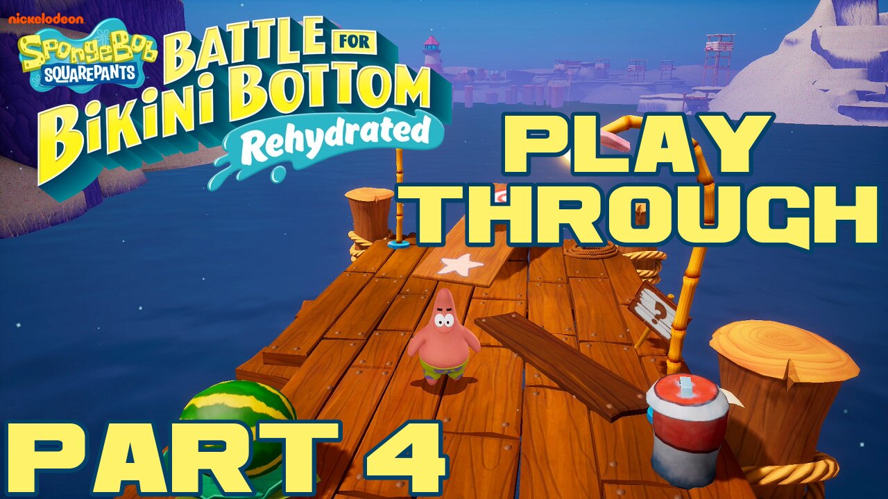 SpongeBob SquarePants: Battle for Bikini Bottom - Rehydrated - Part 4 Playthrough 😎Benjamillion