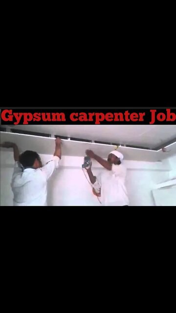 Job in Kuwait | Gypsum Carpenter job #shorts #job #kuwaitjobvacancy2021