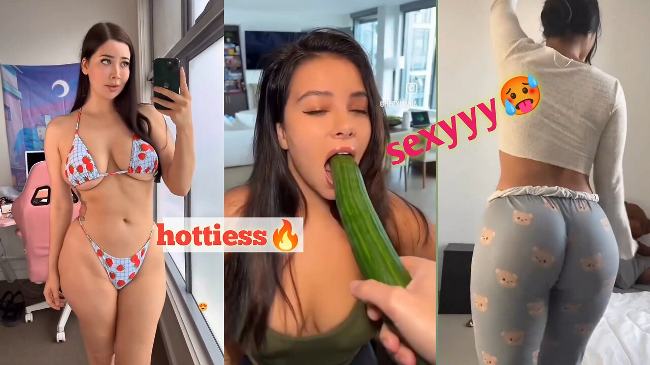 Hot girls showing boobs 🔥 | hot ass 🥵 | girls reels