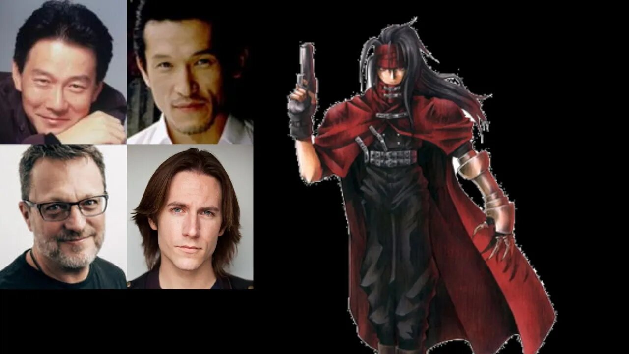 Video Game Voice Comparison- Vincent Valentine (Final Fantasy VII)