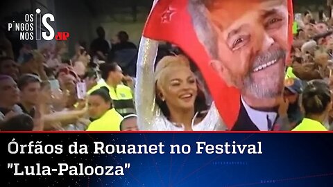 Festival Lollapalooza vira comício pró-Lula e contra Bolsonaro