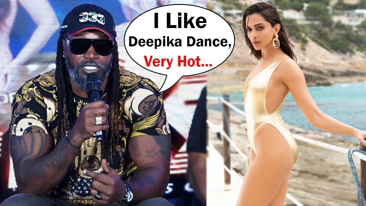 Jamaican Cricketer Chris Gayle Wants To Dance With Deepika Padukone | OH FATIMA Song Launch