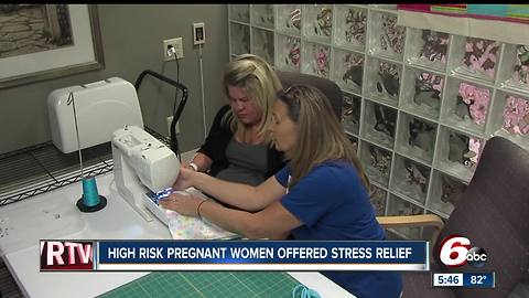 High risk pregnant women offered stress relief