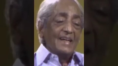 Tradition, Betrayal of the Present [Krishnamurti] #Short