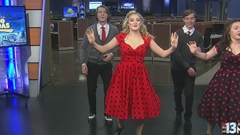 "Old Soles" perform on Good Morning Las Vegas