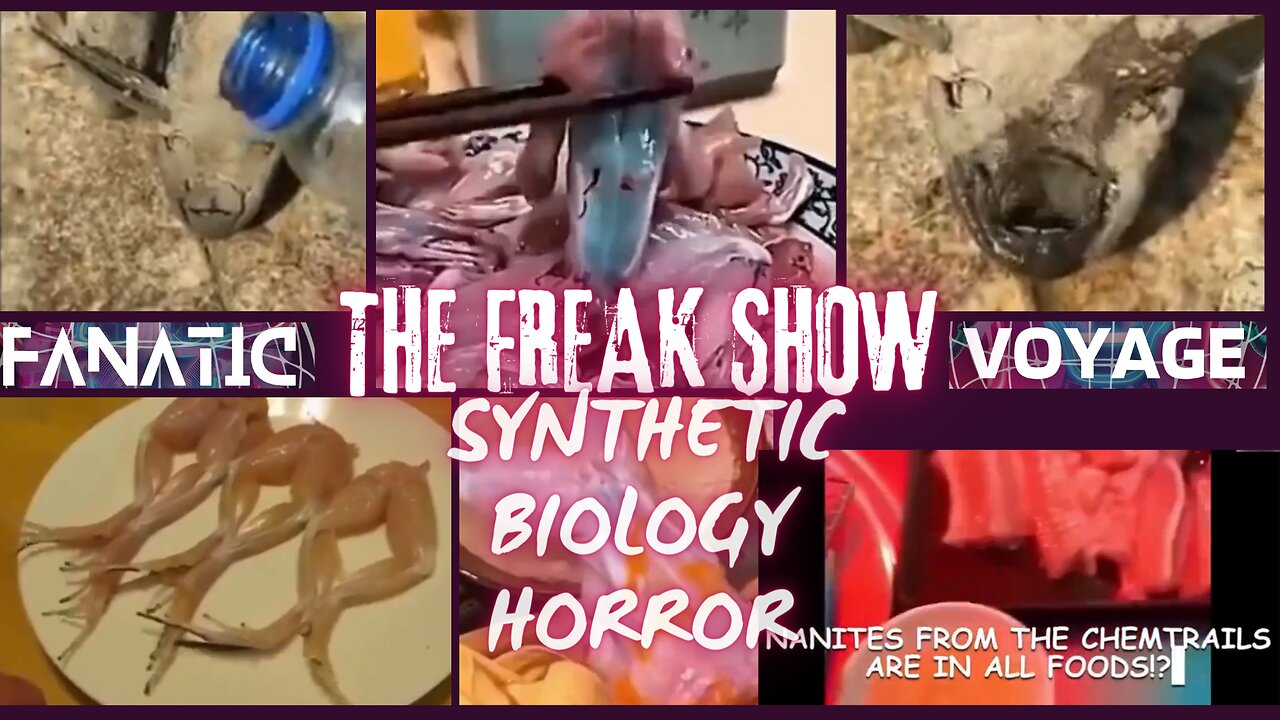 THIS IS REAL LIFE HORROR SHOW - SYNBIO DESIGN OF FREAKISH LIVING TISSUE/FATS YOU NEVER SEEN