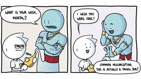 Genie Webcomics "Make A Wish"