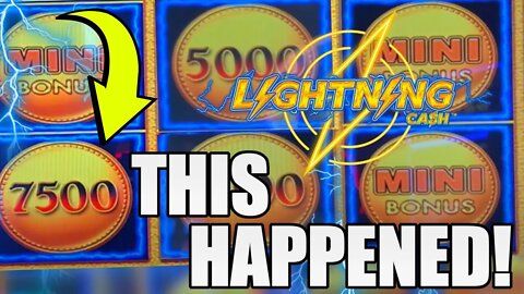 MASSIVE MASSIVE COIN DROPS! High Limit JACKPOT on SAHARA GOLD SLOT MACHINE