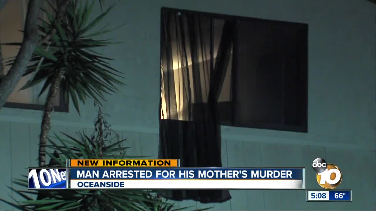 Man arrested for mother's murder