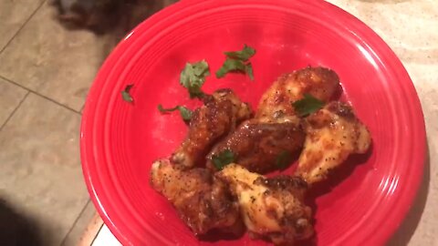 Crispy Oven Baked Wings