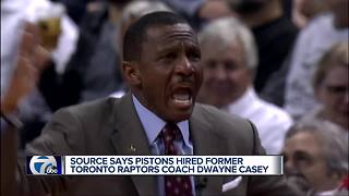 Detroit Pistons hire Dwane Casey as new head coach