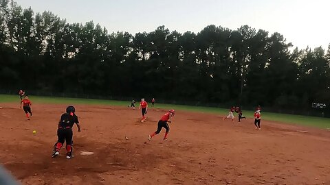 Sally Pitching Firecrackers practice GH010559