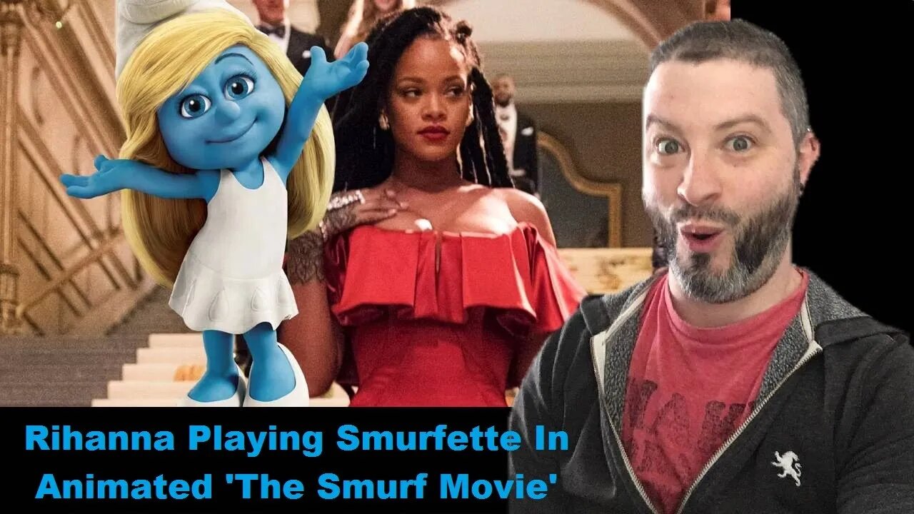 Rihanna Playing Smurfette In Animated 'The Smurf Movie'