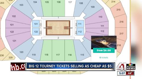 Tickets still available for Big 12 Tournament