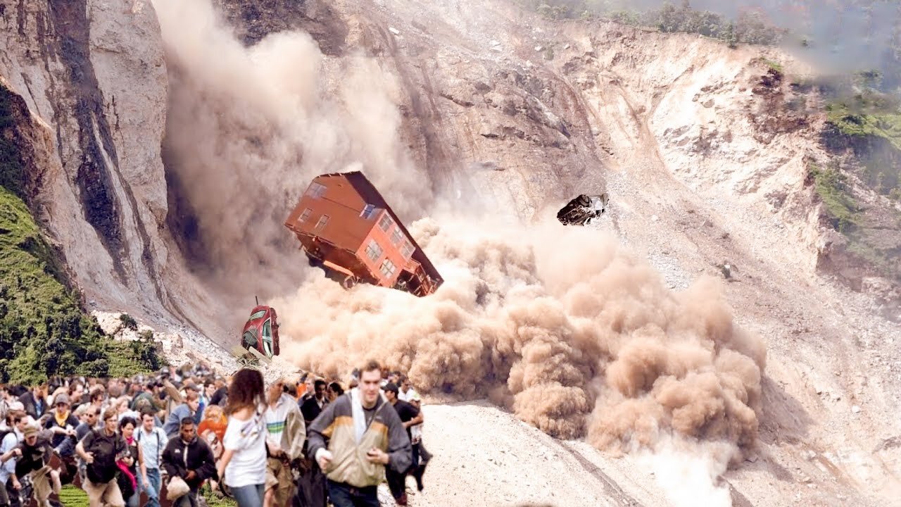 The pain of the Earth in Austria is a terrible landslide