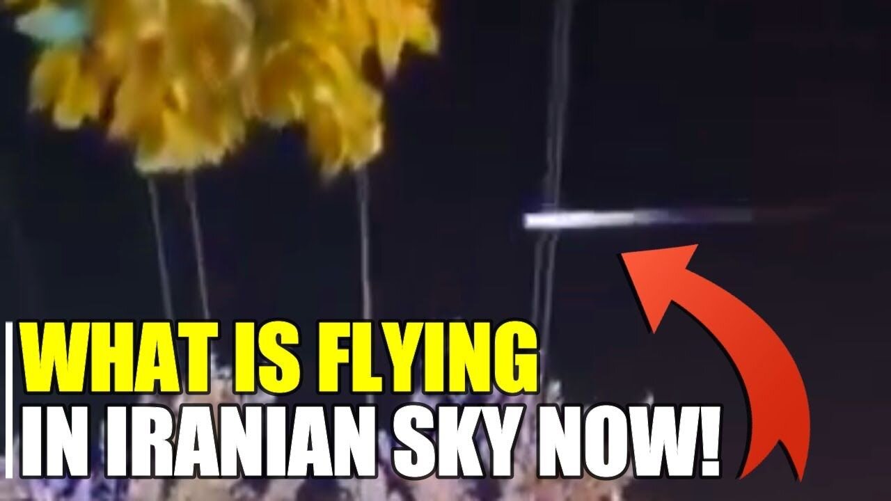 NOW! A luminous projectile seen in Iranian sky raises great speculation