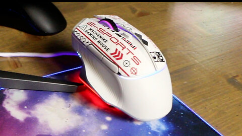 Machenike Wireless Gaming Mouse with RGB Charging Dock 26,000 DPI