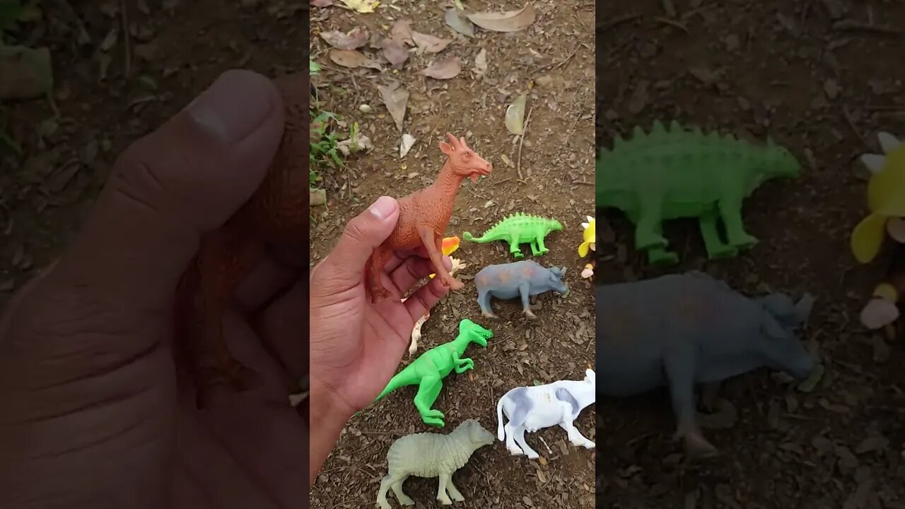 Kambing berwarna coklat #hewan #robot #mainananak