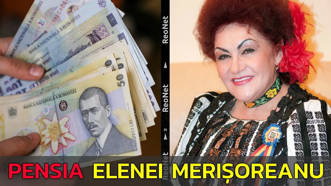 INCREDIBIL ! CE PENSIE ARE ELENA MERIȘOREANU