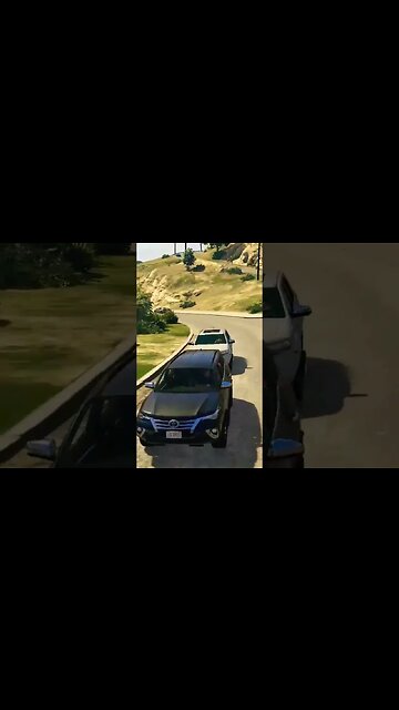 GTA 5 - Convoy Fortuner And Ford Endeavor #shorts #fortuner #gta