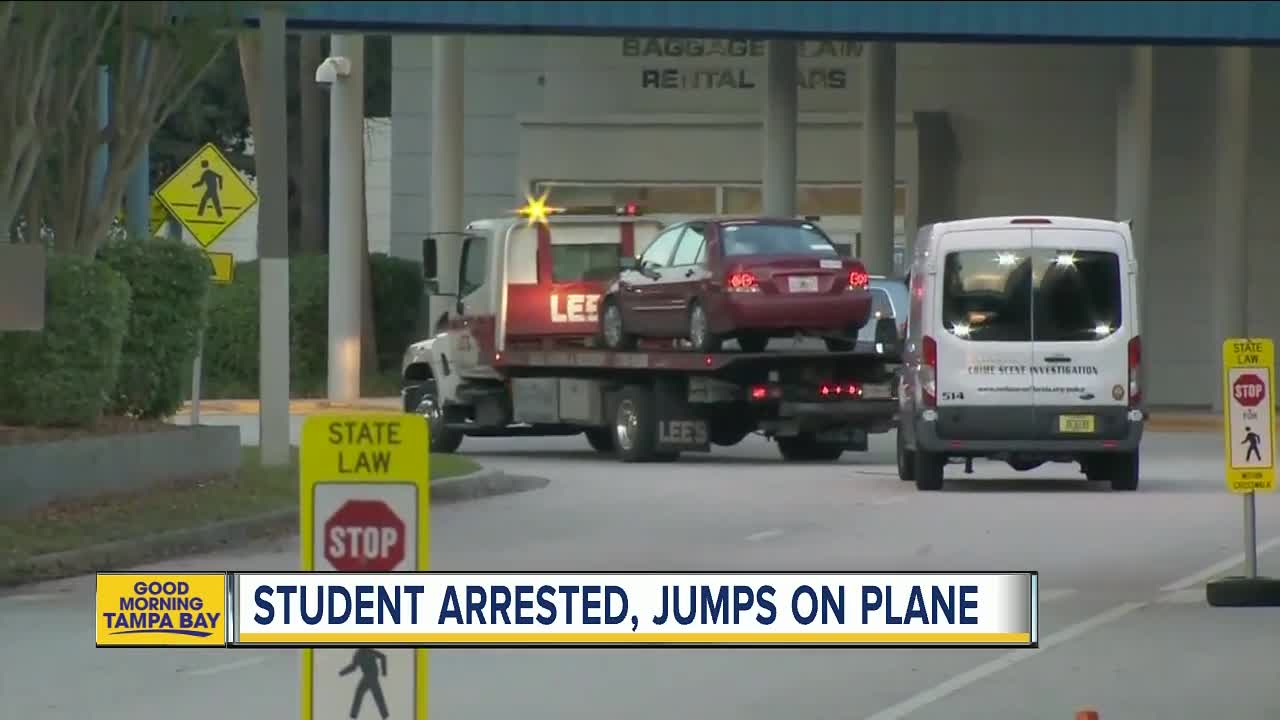 Student pilot causes lockdown at Orlando Melbourne International Airport after trying to access jet