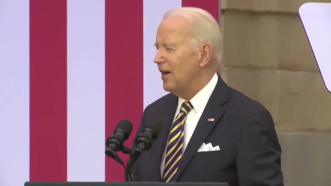 In Lithuania, Biden Says He Was "Brilliant" As A Senator For "Championing" Lithuania To Join NATO