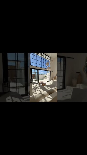 Brand new minimalist tropical villa in Umalas, Bali 🌴 #shorts #architecture #interiordesign