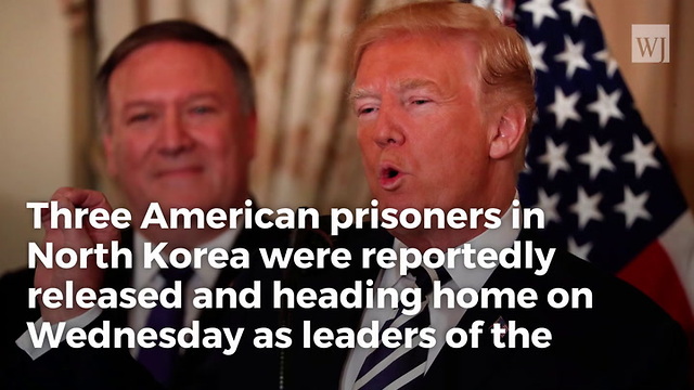 Trump: Pompeo On His Way Back From North Korea With 3 Released Prisoners