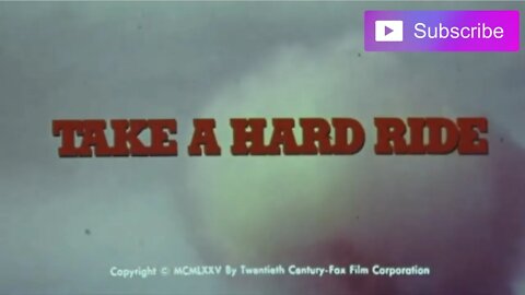 TAKE A HARD RIDE (1975) Trailer [#takeahardride #takeahardridetrailer]