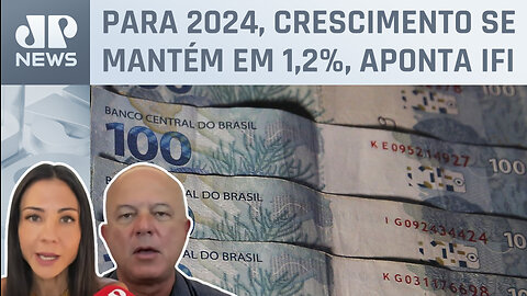 Instituição eleva projeção de alta do PIB para 3% em 2023; Amanda Klein e Motta analisam