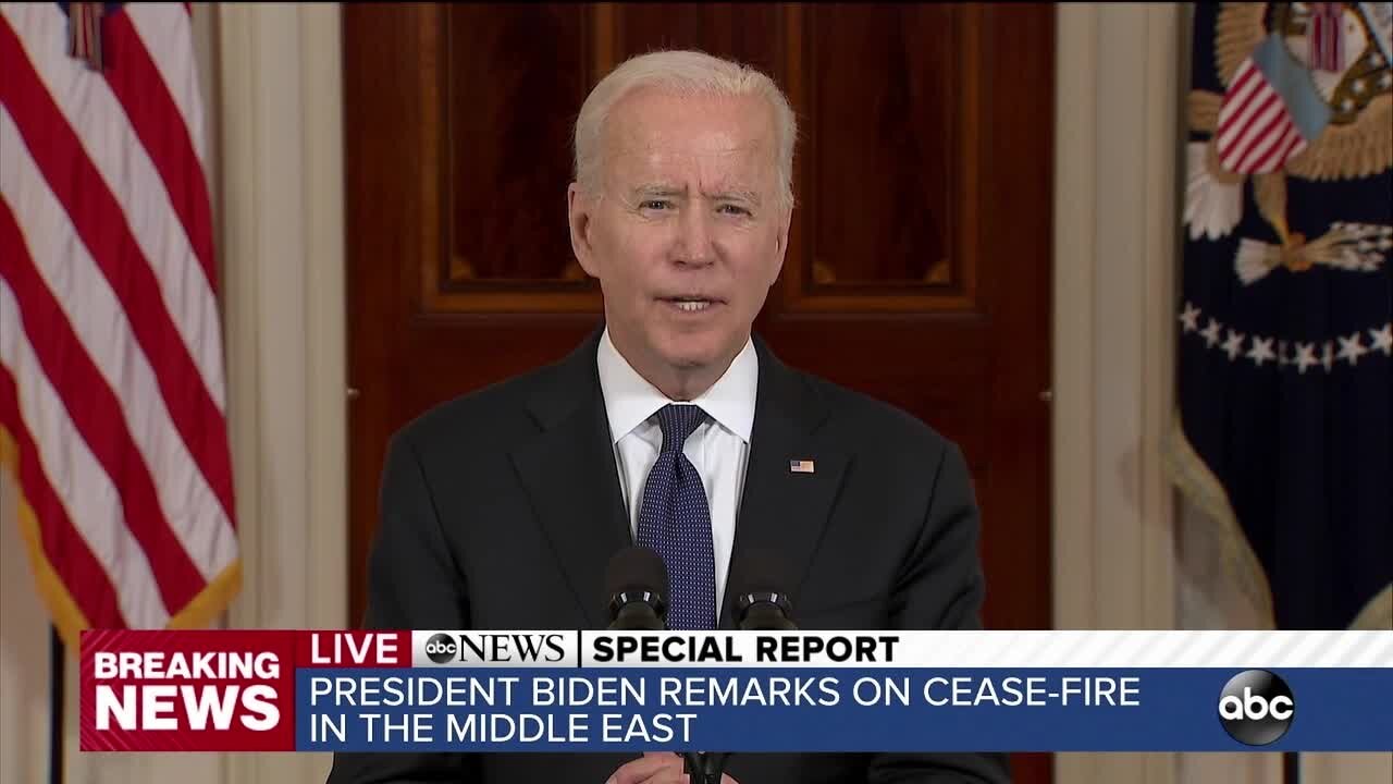 ABC News Special Report: President Biden speaks on cease-fire between Israel and Hamas