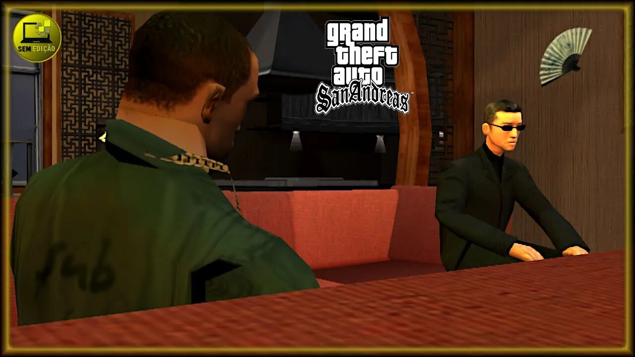 GTA SAN ANDREAS PC DUBLADO PT BR COM GRÁFICO DE PLAY 2 #30 #semedissaum #GTA #pc