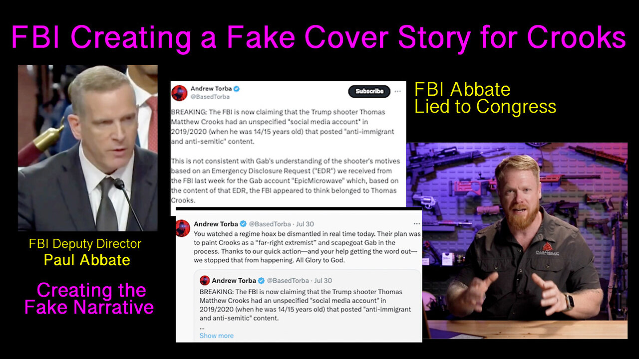 FBI Creating a Fake Cover Story for Crooks