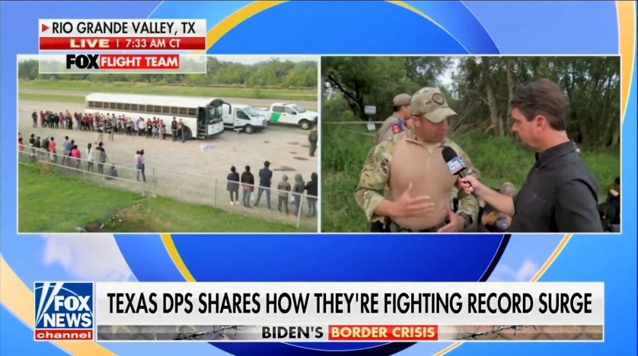 Texas DPS Agent: Biden Admin Has Done NOTHING To Address Border Crisis