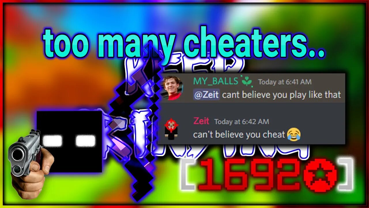 Grinding Bedwars But There's Too Many Cheaters..