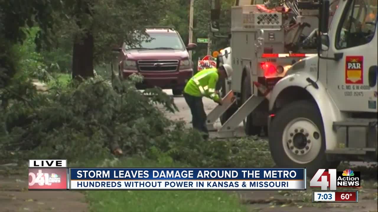 Storms burble up, hit Kansas City metro