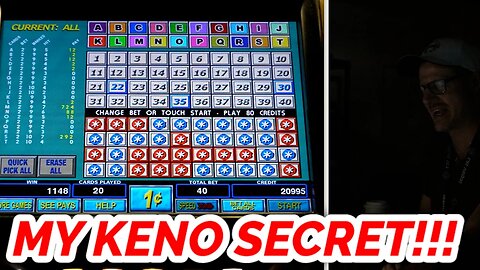 KENO SECRETS! - David Keno Lab #2