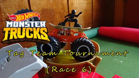 Hot Wheels Monster Trucks Tag Team Tournament (Race 6)