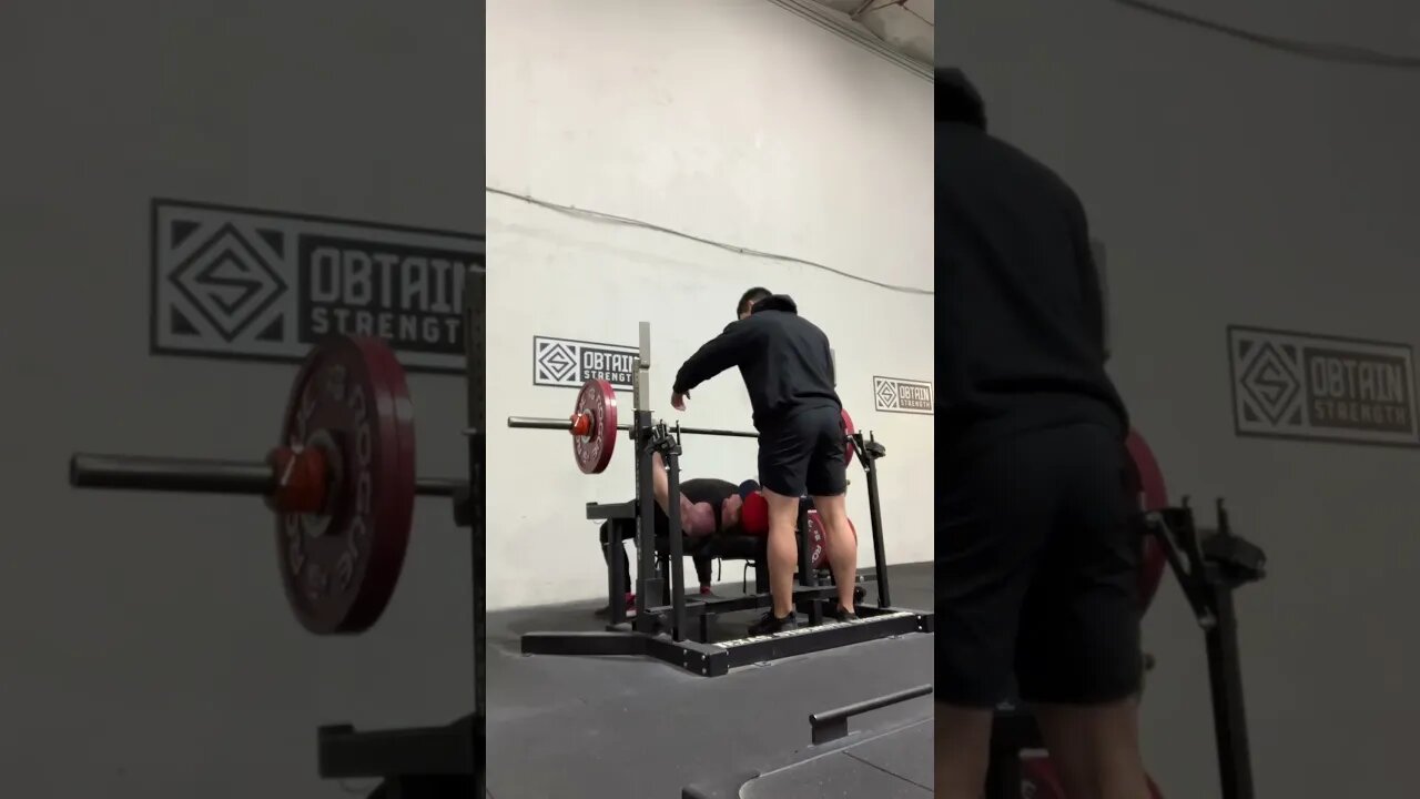 281lbs/127.5kg x5 Bench Press reps PR touch & go #shortsvideo #fitness #gym #gymmotivation