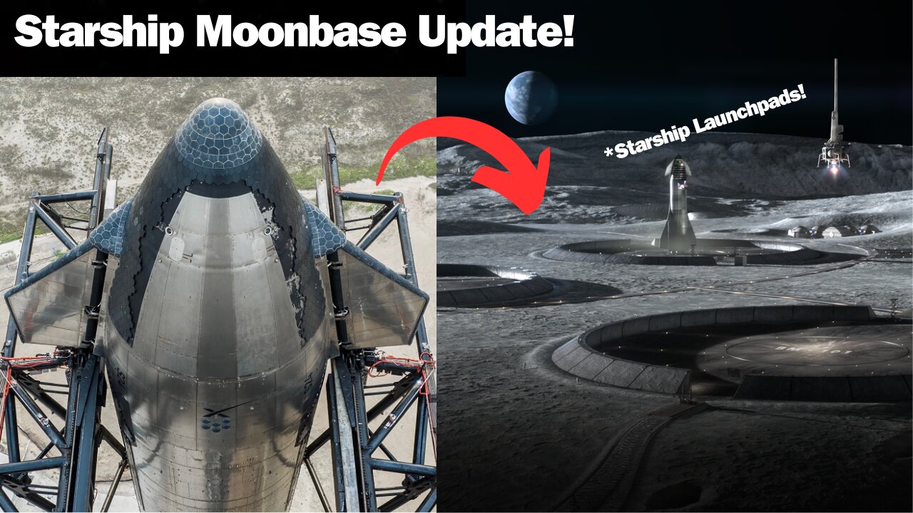 SpaceX's Mind Blowing Moon Colonisation Plan Unveiled: Inside SpaceX's Alpha Moonbase Revolution!