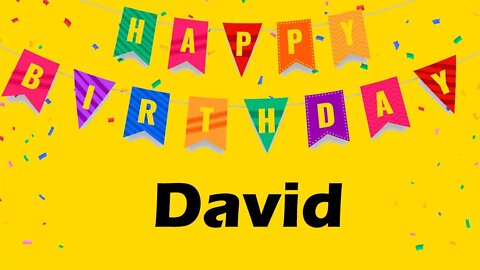 Happy Birthday to David - Birthday Wish From Birthday Bash