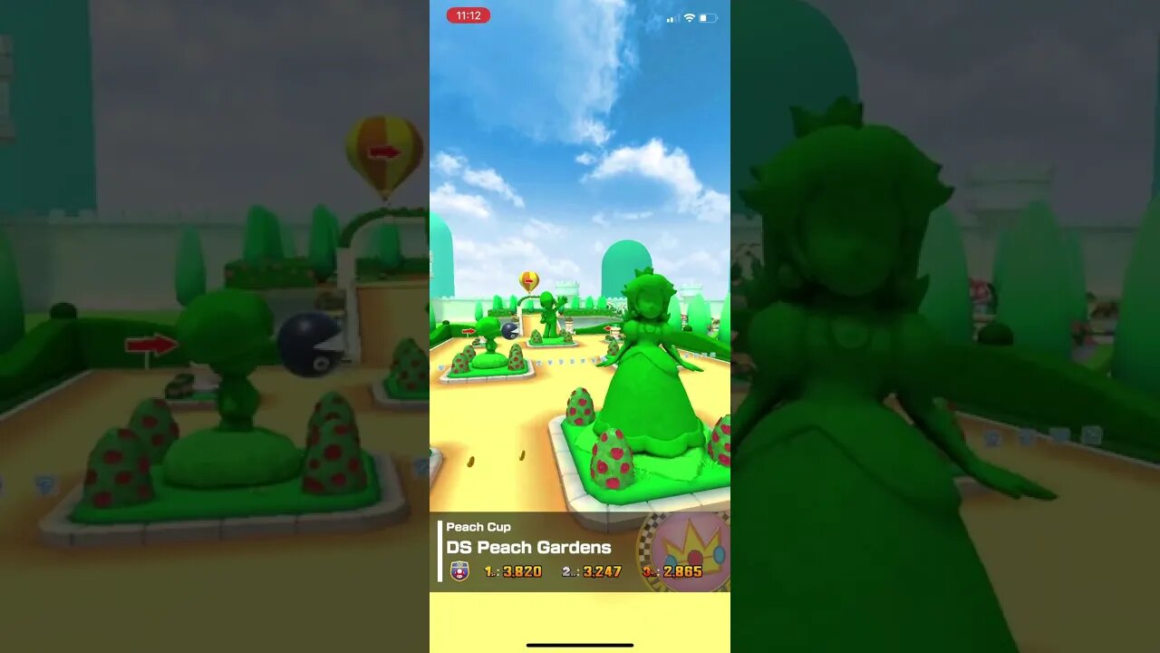 Mario Kart Tour - DS Peach Gardens Track Intro