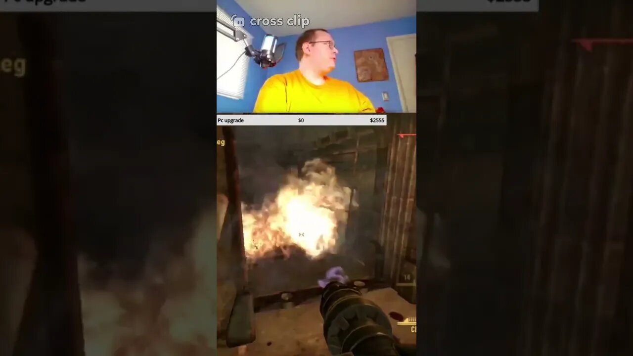 the best way to deal with lot of ghouls just use fire #shorts #fallout