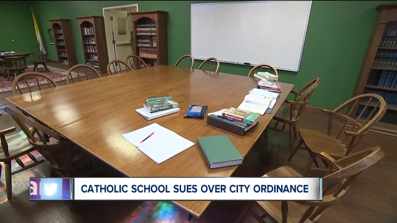 Catholic school sues South Euclid, alleges 2018 ordinance violates religious freedom