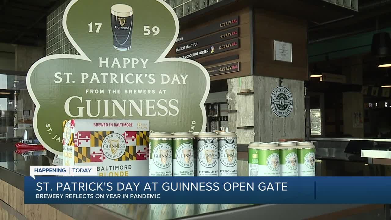 Guinness Open Gate celebrates St. Patrick's Day with COVID-19 safety protocols in place