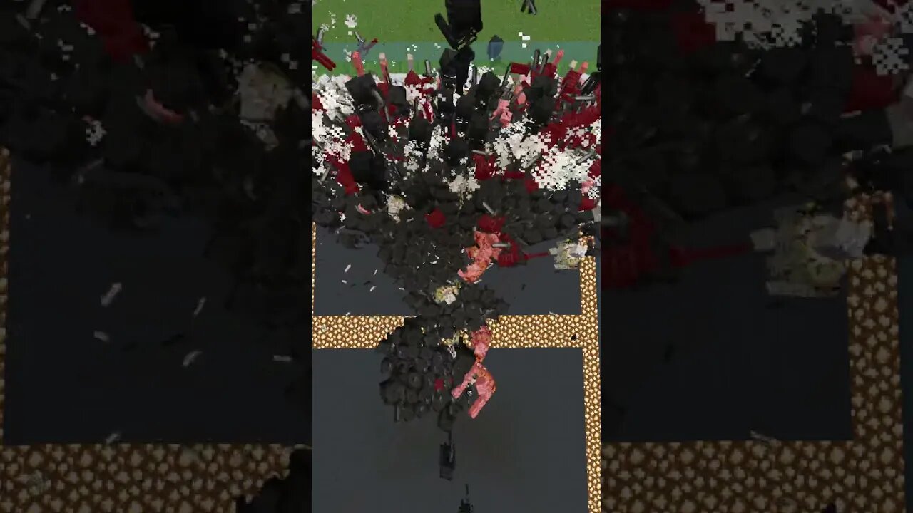 1000 Wither Skeletons VS 150 Iron Golems