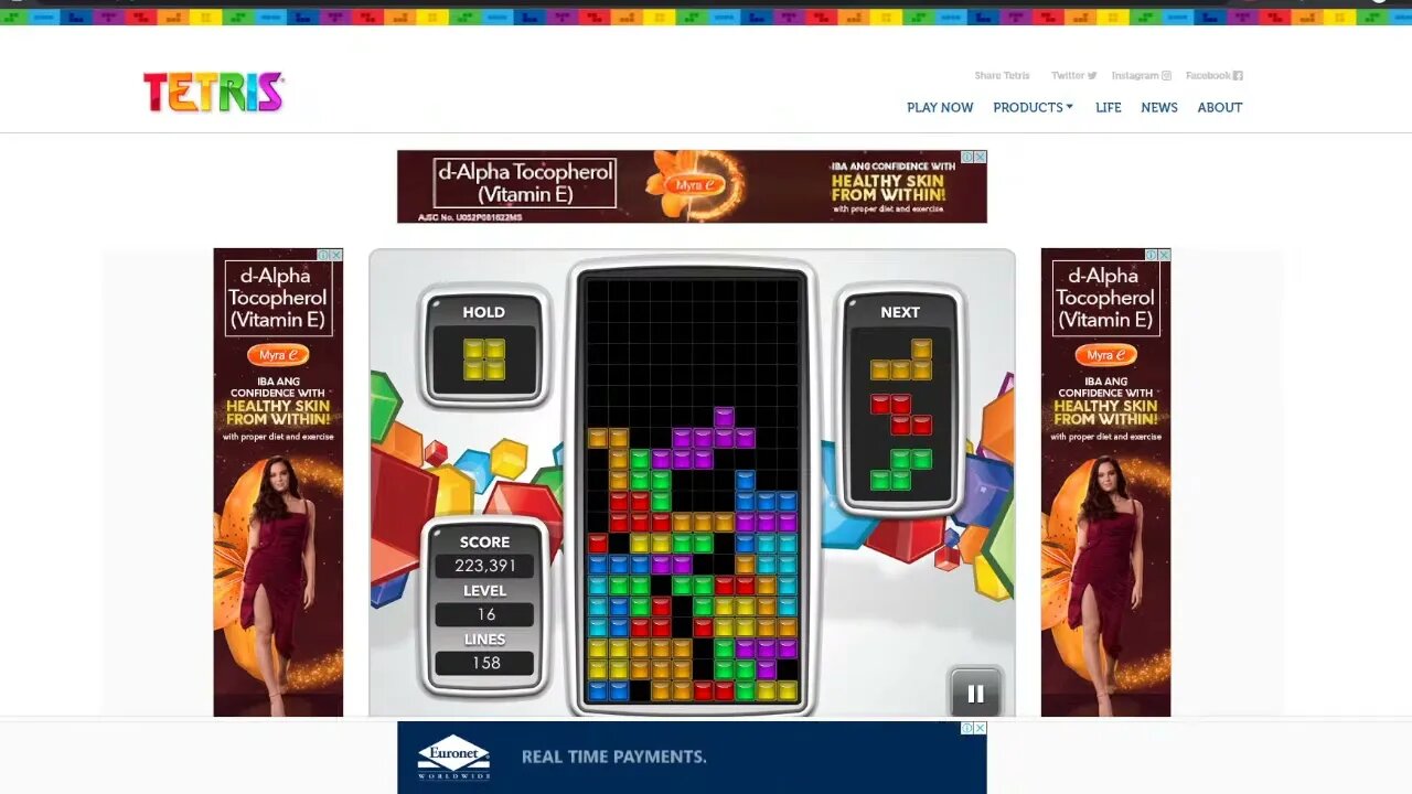 Tetris Battle PRO GAME