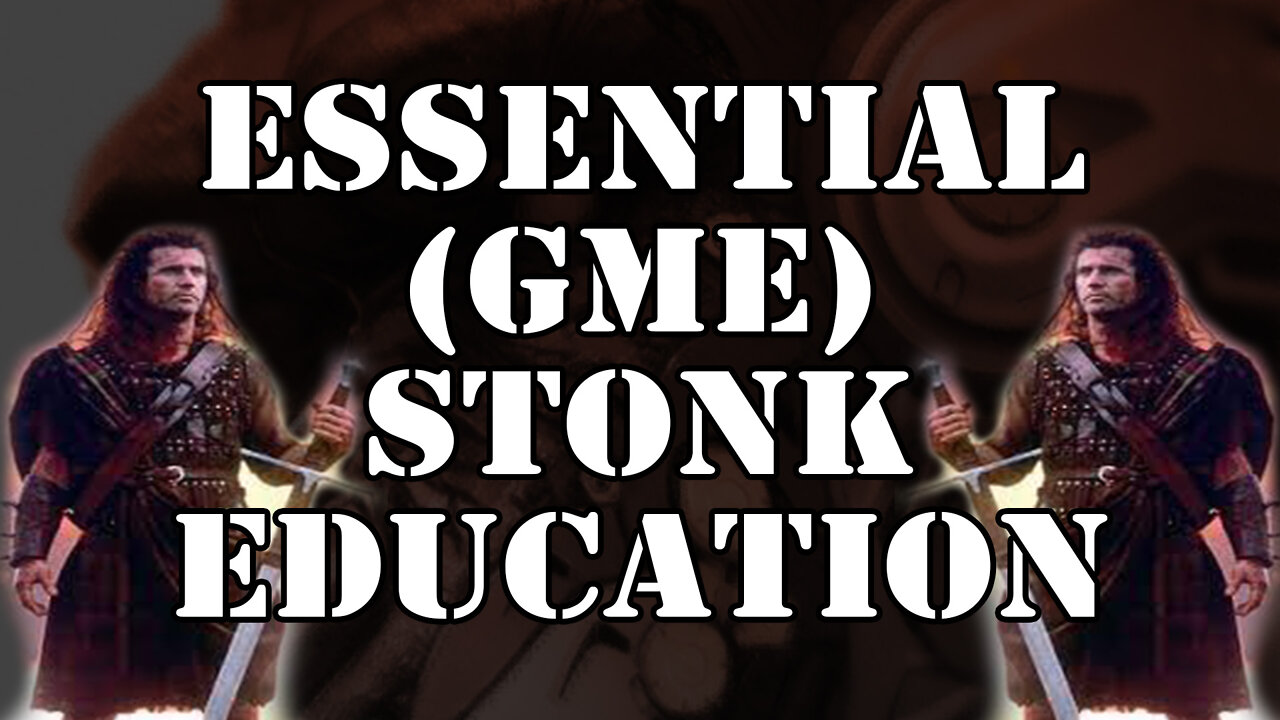 GAMESTOP (GME) APESTONK PRIMER *Essential Knowledge Drop*