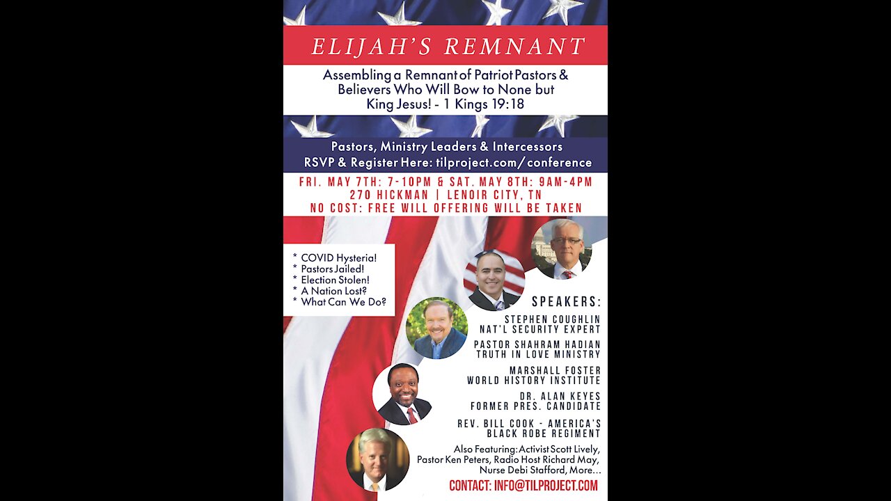 Elijah's Remnant Pastors Summit, Knoxville, Tennessee
